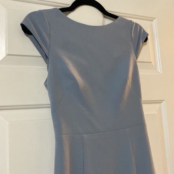 Cap sleeve blue dress - Picture 3 of 5